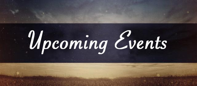 Upcoming Events